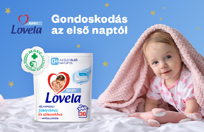 Próbálja ki ingyen a Lovela Baby hipoallergén mosószert – kíméletes és biztonságos mosószer érzékeny bőrű babák számára!